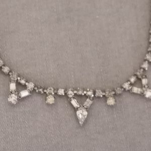 Vintage Diamante necklace